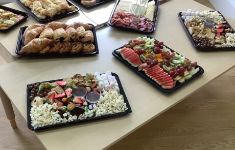 delicious snacks and treats for staff