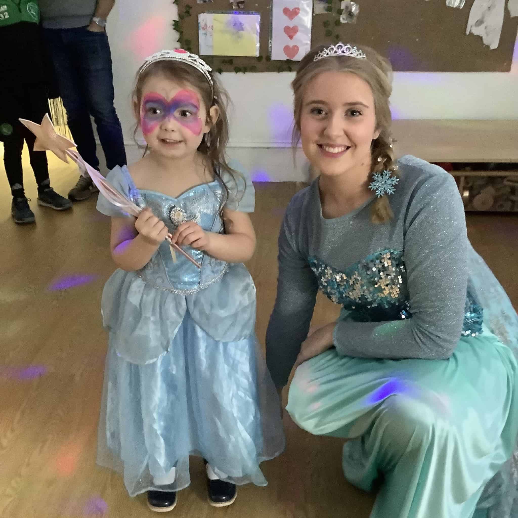 Little Elsa and Big Elsa